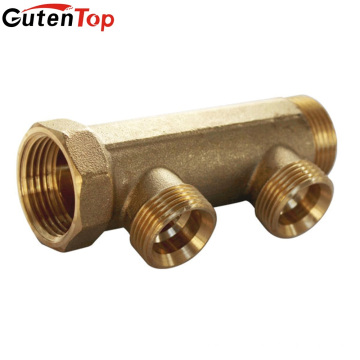 Gutentop Boa qualidade válvula de água de bronze manifold